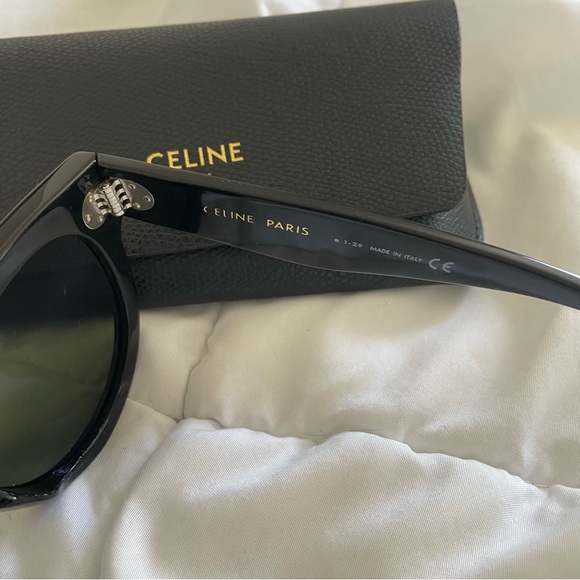 CELINE Round-frame acetate sunglasses - Picture 7 of 8